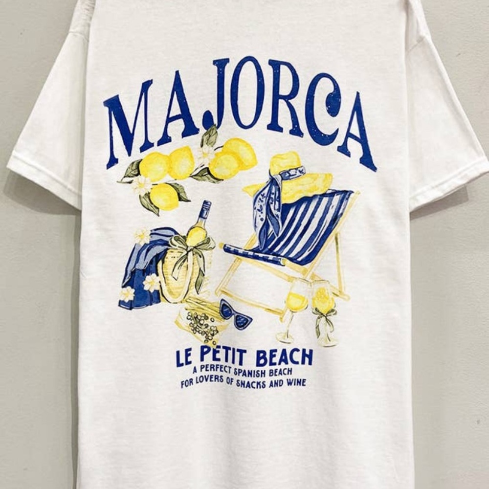 #419. Majorca Beach Day Tee